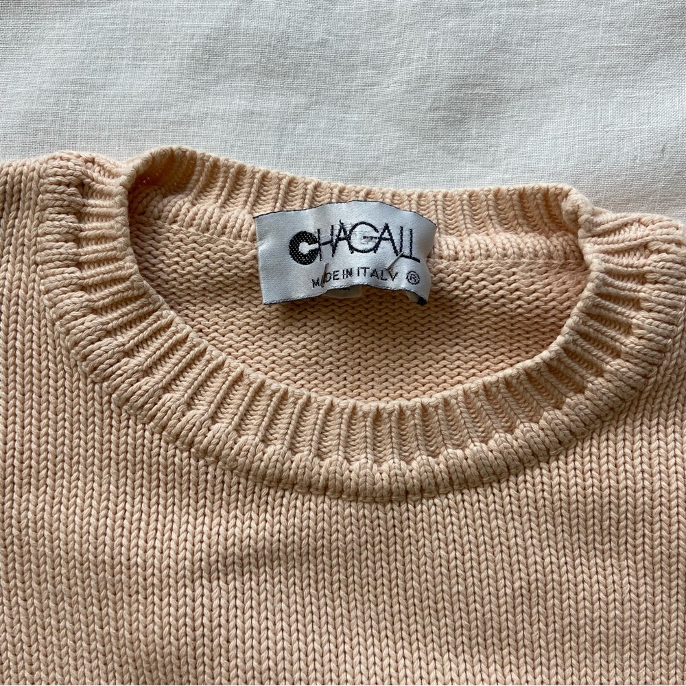 Vintage Chagall Cotton Sweater - Picture 7 of 8